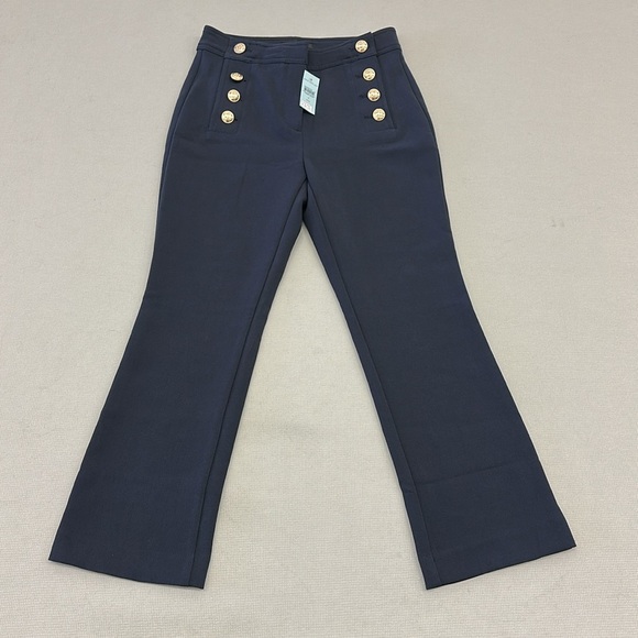 Ann Taylor Blue Boot Cut Flare Pants - Picture 3 of 8